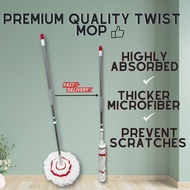 High Quality Twist Mop /Thicker Microfiber/Durable/Anti Scratch