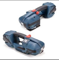 V2 เครื่องรัดกล่อง เครื่องรัด รัดกล่อง ไฟฟ้ารุ่น V2 เครื่องแพ็คกล่องใช้งานคู่กับสายรัดพลาสติก PET เค