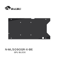 Bykสกี6600xt GPU Block สำหรับ ASRock 6600XT Phantom GamingD การ์ดจอน้ำเย็นA-AR6600XTPGD-X