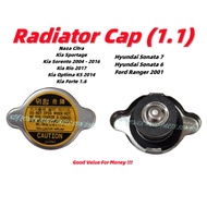 【RADIATOR CAP】NAZA CITRA/KIA SORENTO 04'-16'/SPORTAGE/RIO 17'/K5 14'/FORTE 1.6/HYUNDAI SONATA 6 & 7/