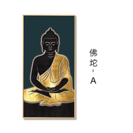 60x12 0ซม. พระพุทธรูปภาพวาดผ้าใบเซ็นทางเข้าบ้านงานศิลปะภาพตกแต่งผนัง (ไร้กรอบ)