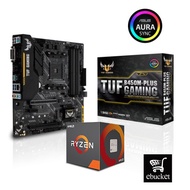 Asus TUF B450M Plus Gaming + Amd Ryzen CPU Combo