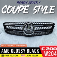 W204 Coupe Grill AMG Black C63 C200 C250 C300 Mercedes