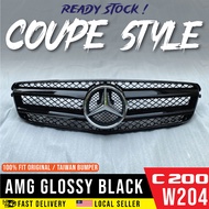 W204 Coupe Grill AMG Black Silver C63 C200 C250 C300 Mercedes
