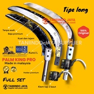 Egrek PALM KING PRO TIPE LONG + Klem Taji dua baut / 100% ORI FULL SET made in malaysia