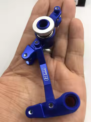 GPM 1/7 UNLIMITED DESERT RACER aluminum alloy steering combination-set for TRAXXAS