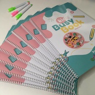 Kids Busy Book 🌈 Kids Early Learning Book | 3-5 years old (Modul 1)