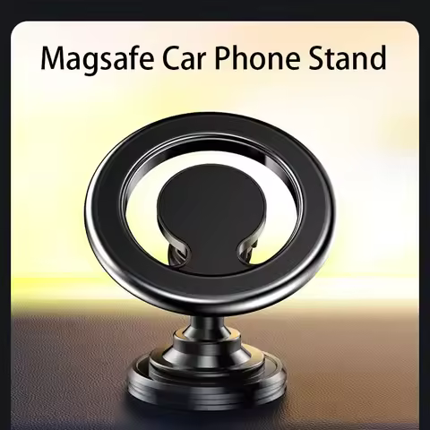 Magnetic Car Phone Holder 15W wireless charge Vent Magsafe Ring Car MountFit for iPhone 14 13 12 Pro