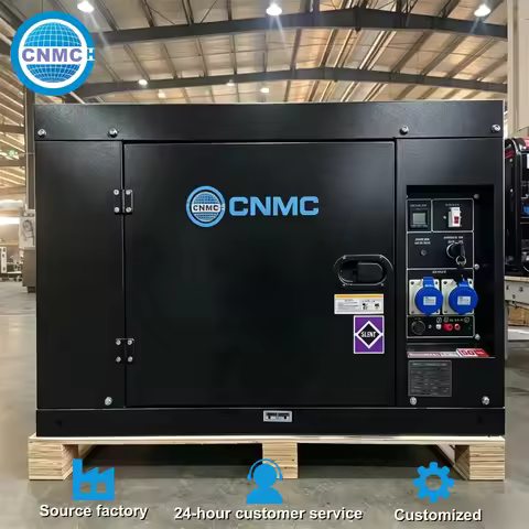 3KW 5KW 6KW 7.5KW 9KW Silent Diesel Generator Electric Start Power Generators With Wheels Generators