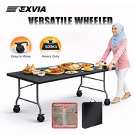 【WTHB】4FT/6FT Foldable Table Banquet Table Meja Lipat Heavy Duty 500KG Outdoor Catering Dining Foldi