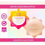 HIKARI SKIN ULTRAWHITE SUNSCREEN | SUN PERFECT TINTED SUNSCREEN