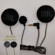 เสียงระเบิดแบบอัพเกรด DIY ชุดหูฟังแบบสีดำและสีทองสำหรับหมวกกันน็อค LEXIN ET COM FT4 pro B4FM พร้อมไม