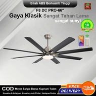 Kipas siling 66 inci, kipas penyongsang lampu kipas siling moden ringkas vila komersial restoran rua