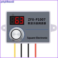 ZFX-P1007 Speed Regulator Adjustable 220V Fan PWM Switchs Speed Controller Conditioner Digital Displ