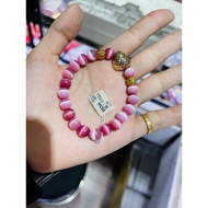 Gelang Batu Kristal 375gold