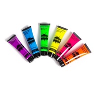 Luminiscent Paint 25 ml Face Body Art Paint UV Glow Fluorescent Glowing Halloween Party Beauty Makeu