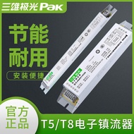 Get Gifts🎀Three Male AuroraT5 T8 Fluorescent Lamp14W 18W 21W 28W 36W Bracket Grille Lamp Electronic Ballast BTXA