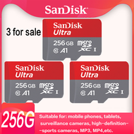 SanDisk 3 pcs sell 256GB micro SD A1 Ultra Memory Card SDXC UHS-I 120Ms 16GB 32GB 64GB 128G 400G 512G 1TB TF Card carto memoria