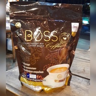 กาแฟ ฺBoss Coffee เบาหวาน ความดัน ไขมัน น้ำหนัก 540 กรัม 30 ซอง 1 ถุง ( ชุด 1 ถุง )