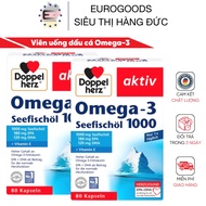 Omega 3 Supplement Commitment Standard Goods Omega-3 Fish Oil Oral Tablets 1000 Doppel herz 80v Box Enhances Memory, Concentration