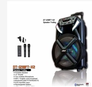 Speaker Portable Dat 12 Inch DT-1210FT X2 Speaker Portable Bluetooth