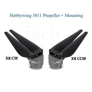 Hobbywing X8 Motor 3011 Foldable Propeller CW/CCW Adapter Waterproof