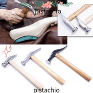 PISTACHIO Percussion Hammer, All-steel+Wood Handmade Nail Hammer, Portable Shoe Repair Knocking Shoe