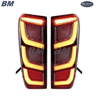 ไฟท้าย D-max ดีแม็ก 2012 - 2019 LED โฉมปี 2024 เปลี่ยนหลอดไม่ได้ เบ้าตรง ปลั๊กตรง * 1คู่ D-max2012-M