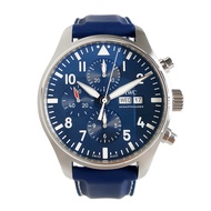 Iwc IWC IWC Pilot Series Blue Face Chronograph Automatic Mechanical Watch Men's Watch IW377714