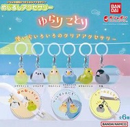 【小紅茶玩具屋】BANDAI 小鳥裝飾造型吊飾 扭蛋 整套六款