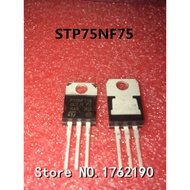 5pcs/lot STP75NF75 P75NF75 TO-220 MOS FET Inverter Electric vehicle controller JYUH