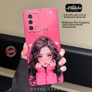 HP Softcase OPPO A95/A74 4G Fashion Case Cartoon Case OPPO A95/A74 4G Silicone TPU Pro Camera Casing