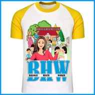 ❐ ◇ △ Barangay Health Worker BHW Tshirt - Sublimated Print