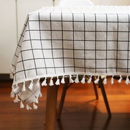 Trendy Home Xinjiang Style Tablecloth Fabric Cotton Linen Student Desk Modern Bohemian Ethnic Trendy