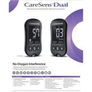 【READY STOCK】CARESENS DUAL BLOOD SUGAR MONITOR set | Premium GLUCOMETER set | Self Blood Glucose Mon