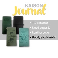 KAISON Notebook / Faux Leather Journal For 2025 & 2026