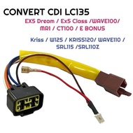 CDI UNIT CONVERTER SOCKET LC135 PNP EX5 DREAM WAVE125 WAVE110 SRL110 SRL115 KRISS110 KRISS2 KRISS120