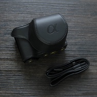Sony A6400 ILCE-a5000/5100 A6100 Camera Protective Cover Nex-3N Single Shoulder Bag Korean Style Lea