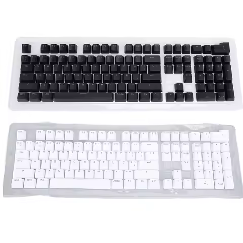 Spanish Keyboard Keycaps 108 Keys Minimalist Mechanical Keyboard Keycaps for 61 64 68 84 87 96 98 10