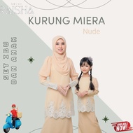 [SET IBU DAN ANAK] KURUNG MIERA | KURUNG MODEN (NUDE)