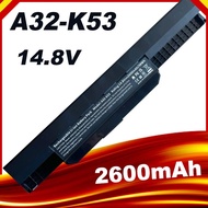 14.4V 4cell battery For Asus X54H X53U X53S K43 K53E K53U A53S X84S A43  A53 A53E X44 X43 K53J K53S 