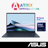 【Free MS Office】ASUS Zenbook 14 OLED | UX3405CA-PZ504W | 14.0" 3K (2880x1800) OLED Touch | Intel Cor