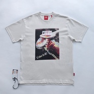 KITH x Coca-Cola แฟชั่นแฟชั่นเสื้อยืดแขนสั้นพิมพ์ดิจิตอล 100% ผ้าฝ้ายทั้งหมดสามารถสวมใส่ได้ทั้งชายแล