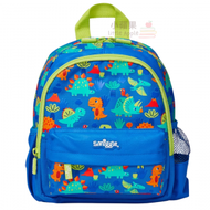 Smiggle - 【0.6kg 超輕護脊】Dinosaur 恐龍 | 6L 護脊書包 26 cm 兒童背囊 | 藍色 | 兒童旅行袋｜幼兒書包｜平行進口