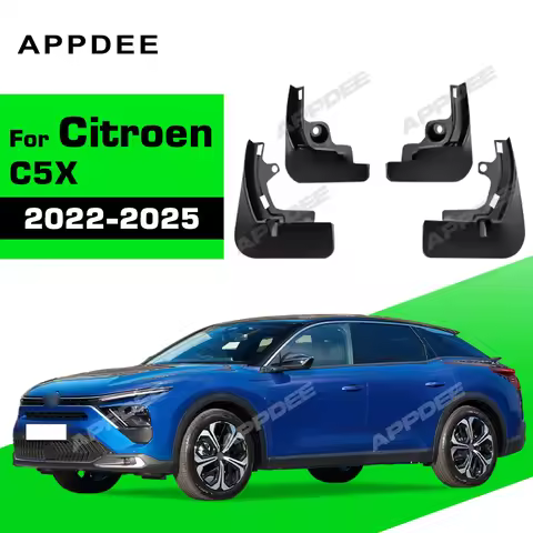 For Citroen C5 X C5X 2022-2025 Fender Mudflaps Splash Guards Mudguards Mud Flaps car Accessories