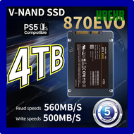 HREHR Original 870evo SSD 1TB 2TB 500GB ฮาร์ดดิสก์โซลิดสเตตภายใน HDD ฮาร์ดไดรฟ์ 4TB 8TB Sata3 2.5 นิ้ว zier TYKJT