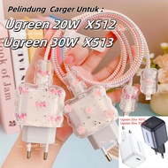 Ugreen 20w X512 Ugreen 30w X513 Charger Protector New Motif Ugreen Charger Protector/ gan