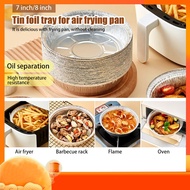 Tin Foil Grill Pan Tray Silver Food Grade Disposable Bbq Non-Stick