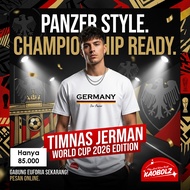 Football Shirt - Germany Der Panzer Black | Germany T-shirt | KaobolZ | Football World Cup T-Shirt