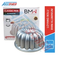 Aksesoren Loyang Aluminium BMW [CLP-35] / Classic Pan Cetakan Bolu Roti Kue Panggang Oven Motif Bung